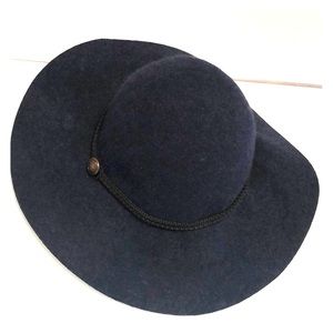 Navy Blue Floppy Hat